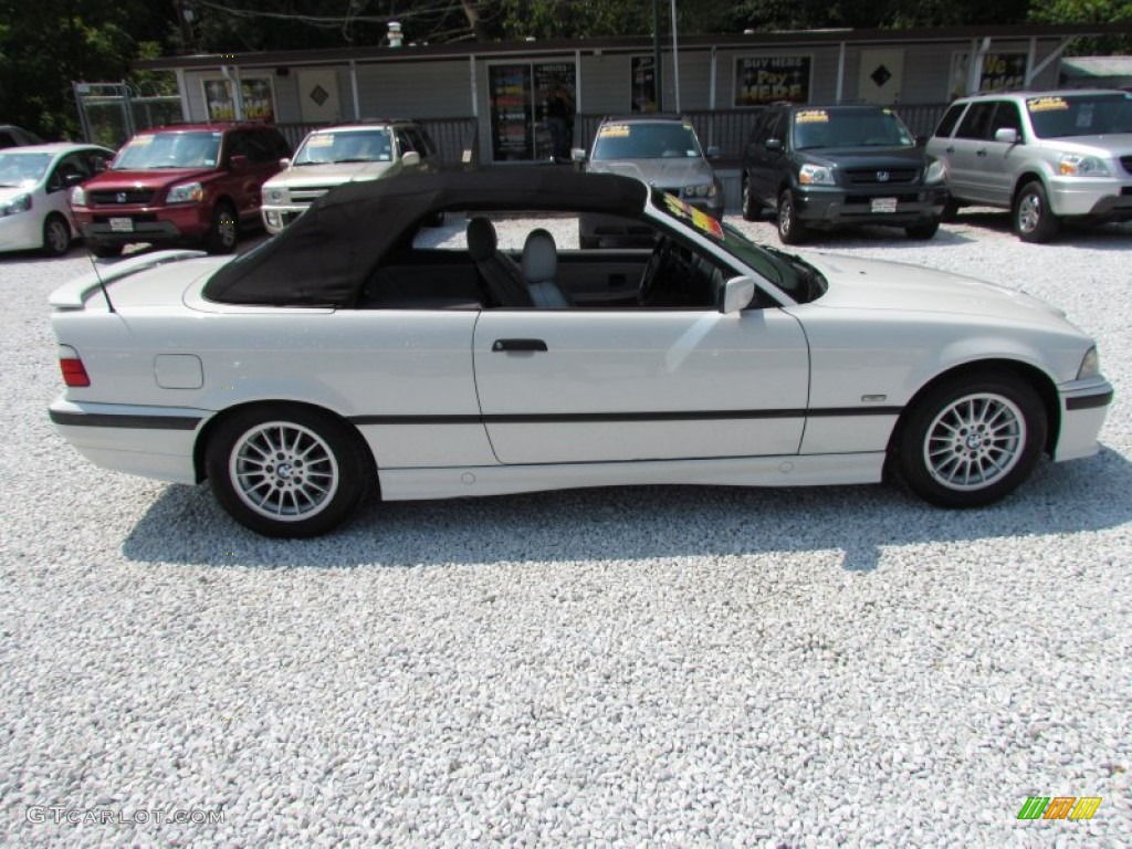 1997 3 Series 328i Convertible - Alpine White / Grey photo #3