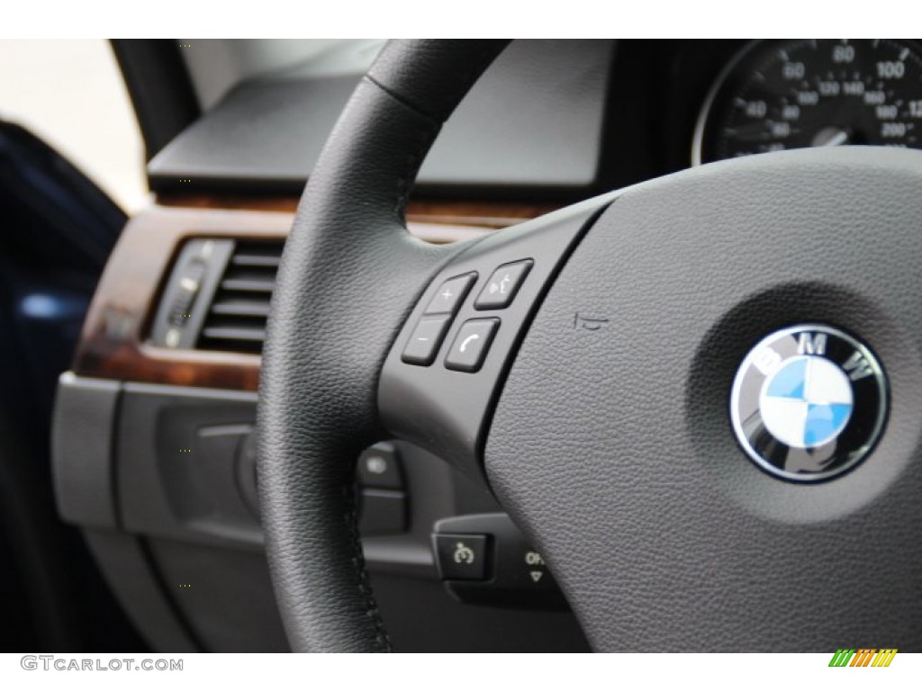 2011 3 Series 328i xDrive Sedan - Deep Sea Blue Metallic / Black photo #17
