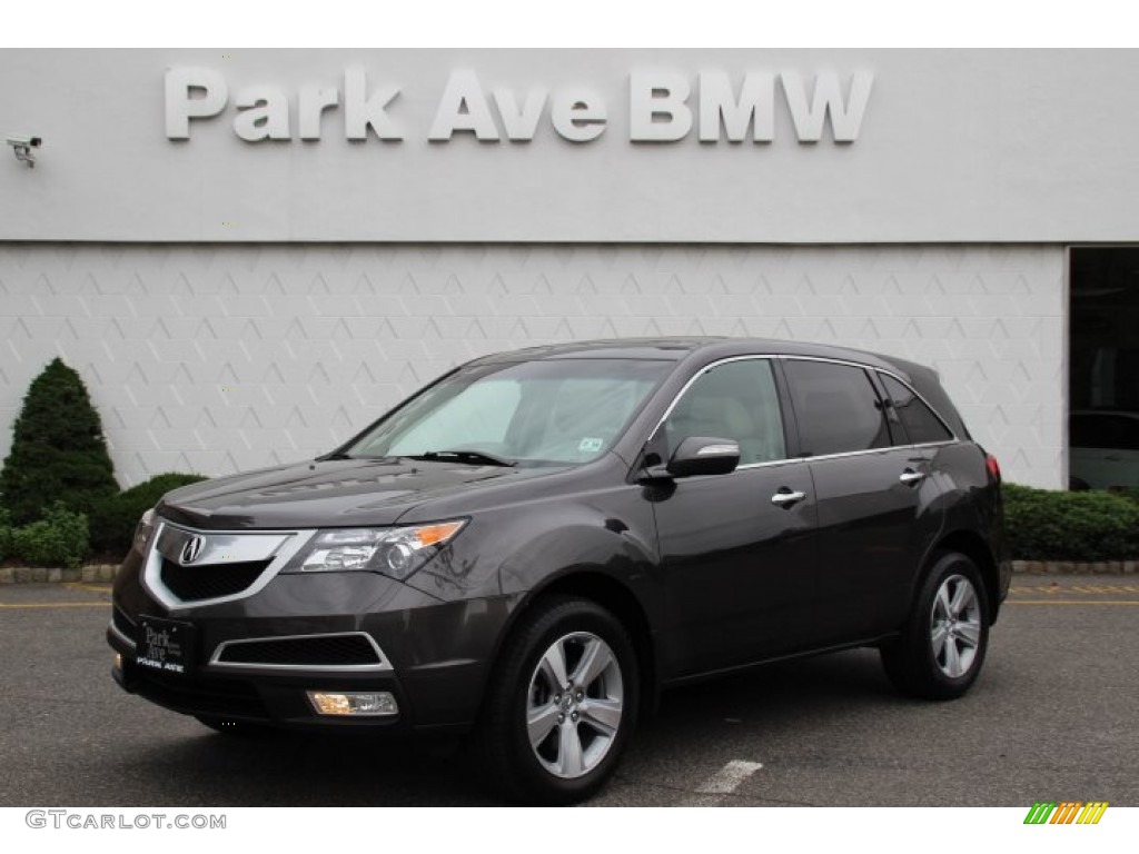 2010 MDX Technology - Grigio Metallic / Taupe Gray photo #1