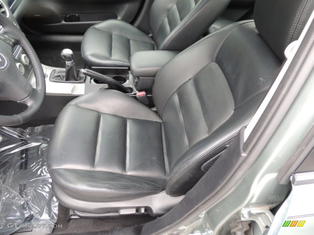 2003 MAZDA6 s Sedan - Sepang Green Metallic / Black photo #5