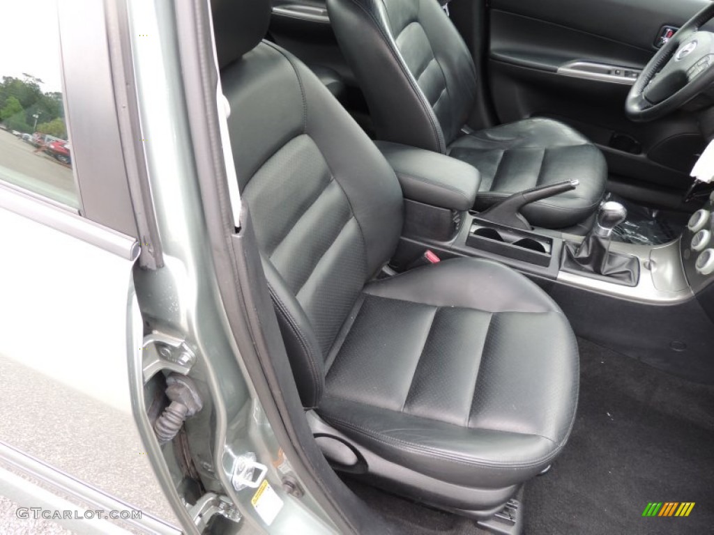 2003 MAZDA6 s Sedan - Sepang Green Metallic / Black photo #9