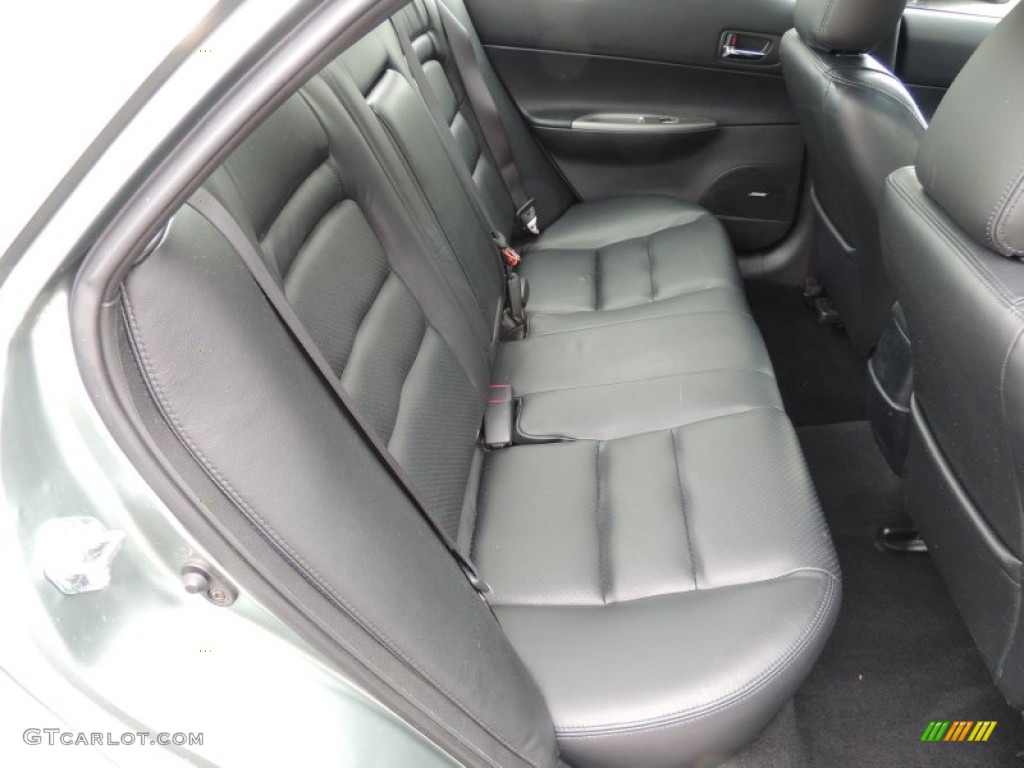 2003 MAZDA6 s Sedan - Sepang Green Metallic / Black photo #11
