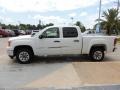 2008 Summit White GMC Sierra 1500 SLE Crew Cab  photo #5