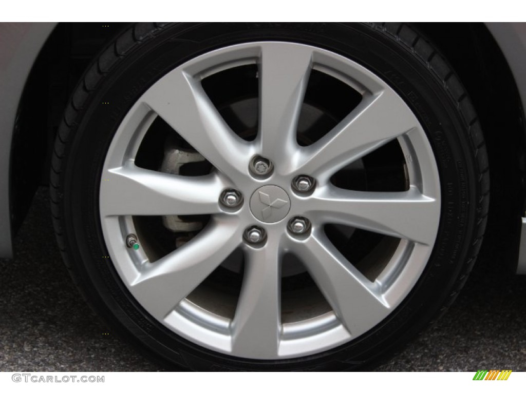 2012 Mitsubishi Lancer RALLIART AWD Wheel Photo #81969307