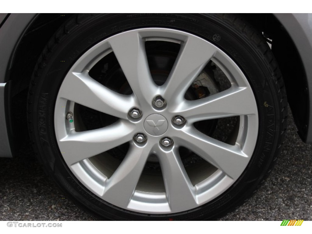 2012 Mitsubishi Lancer RALLIART AWD Wheel Photo #81969334