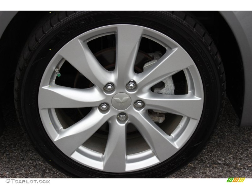 2012 Mitsubishi Lancer RALLIART AWD Wheel Photo #81969358