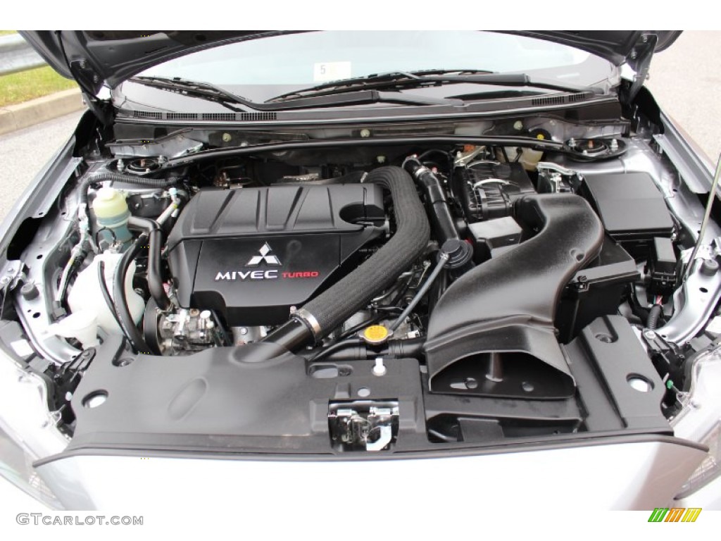 2012 Mitsubishi Lancer RALLIART AWD 2.0 Liter Turbocharged DOHC 16-Valve MIVEC 4 Cylinder Engine Photo #81969469