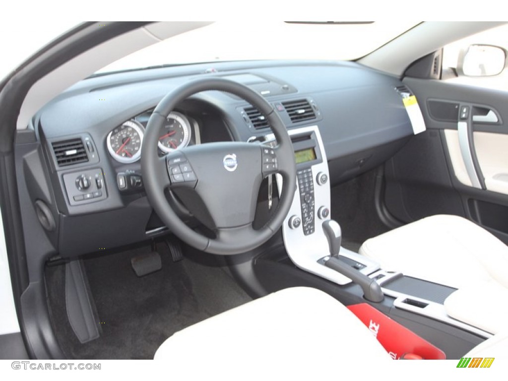 2013 C70 T5 - Ice White / Calcite/Off Black photo #21