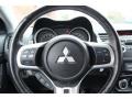 Black 2012 Mitsubishi Lancer RALLIART AWD Steering Wheel