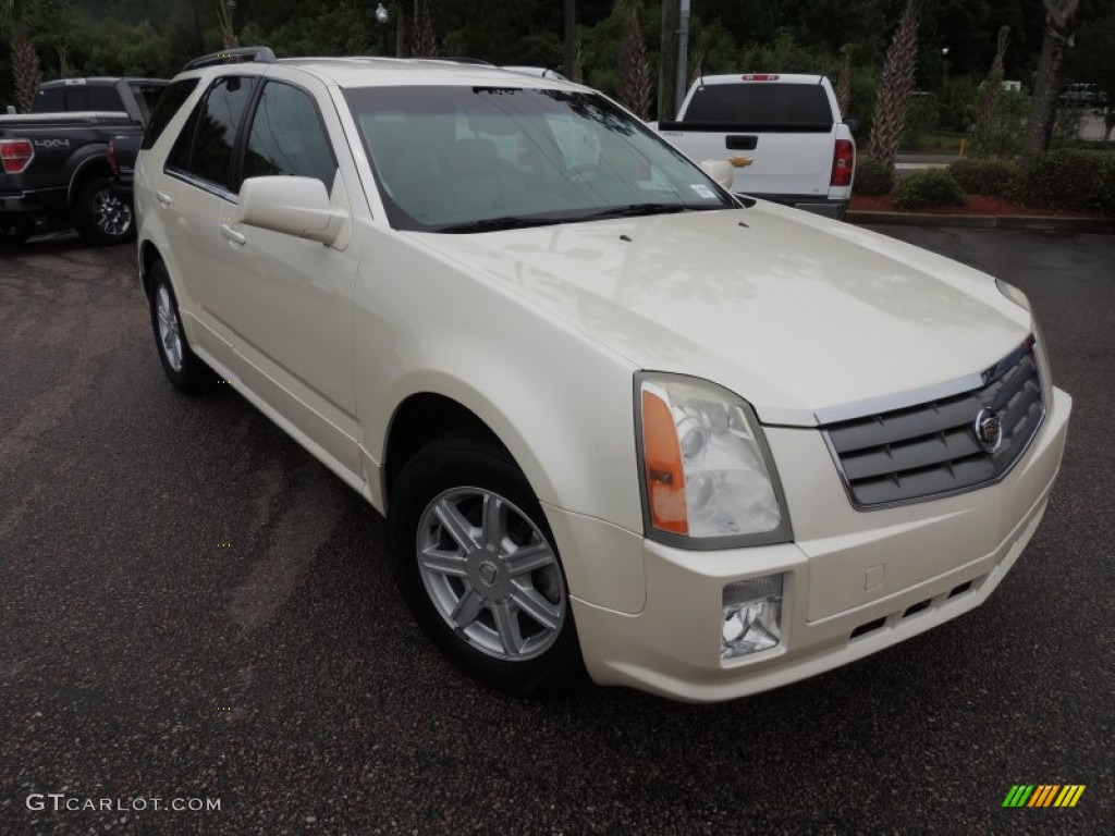 2004 SRX V6 - White Diamond Pearl / Light Gray photo #1