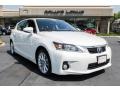 2012 Starfire White Pearl Lexus CT 200h Hybrid Premium  photo #1