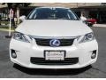 2012 Starfire White Pearl Lexus CT 200h Hybrid Premium  photo #2
