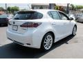 2012 Starfire White Pearl Lexus CT 200h Hybrid Premium  photo #7