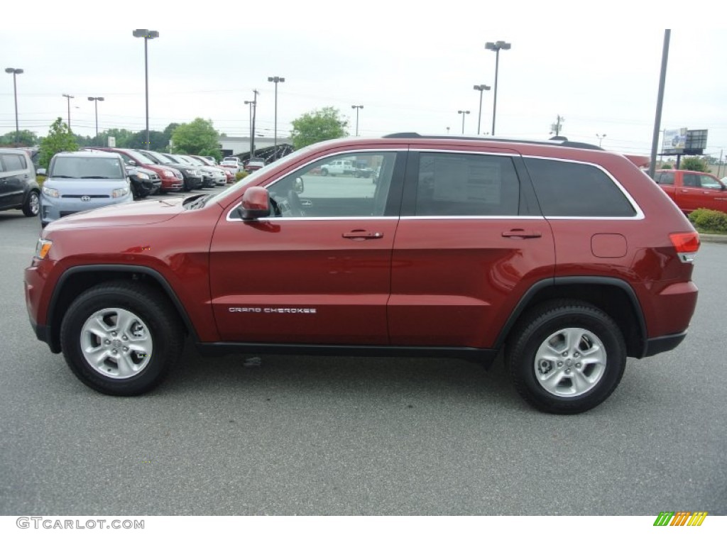 2014 Grand Cherokee Laredo 4x4 - Deep Cherry Red Crystal Pearl / Morocco Black photo #6