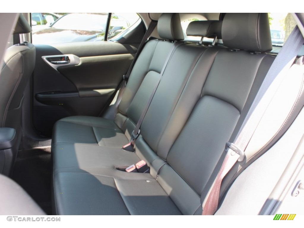 2012 CT 200h Hybrid Premium - Starfire White Pearl / Black photo #20