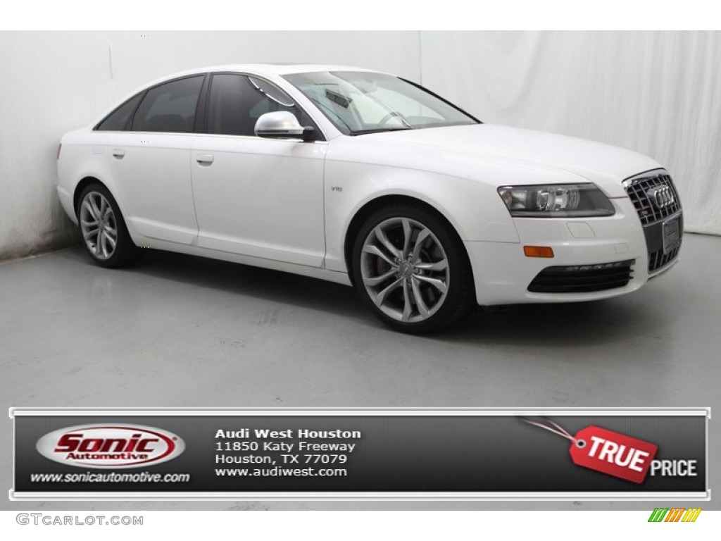2011 S6 5.2 FSI quattro Sedan - Ibis White / Black photo #1