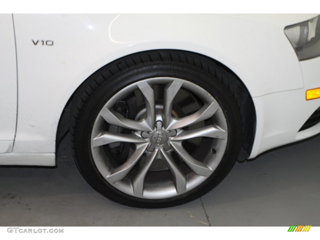 2011 S6 5.2 FSI quattro Sedan - Ibis White / Black photo #4