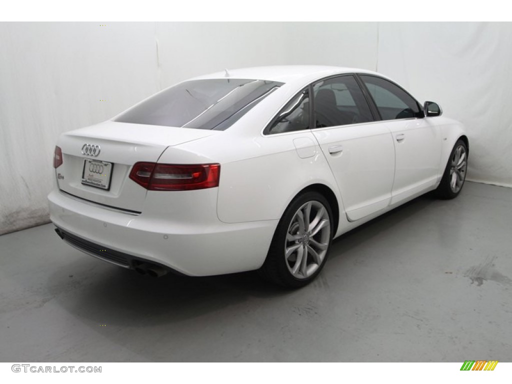 2011 S6 5.2 FSI quattro Sedan - Ibis White / Black photo #6