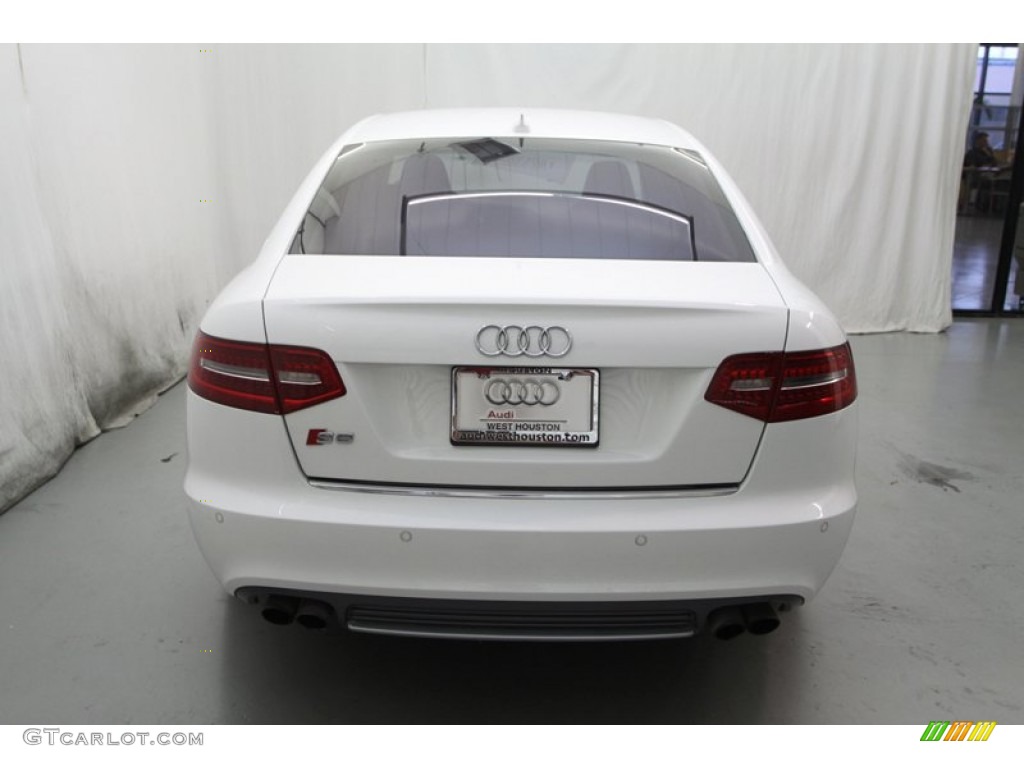 2011 S6 5.2 FSI quattro Sedan - Ibis White / Black photo #8