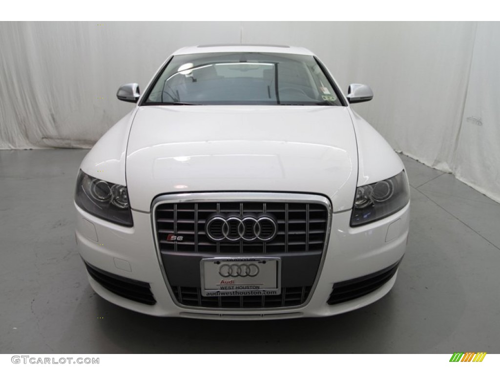 2011 S6 5.2 FSI quattro Sedan - Ibis White / Black photo #12