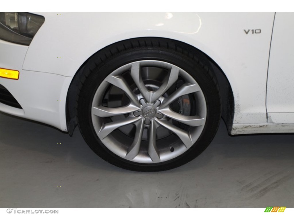 2011 S6 5.2 FSI quattro Sedan - Ibis White / Black photo #15
