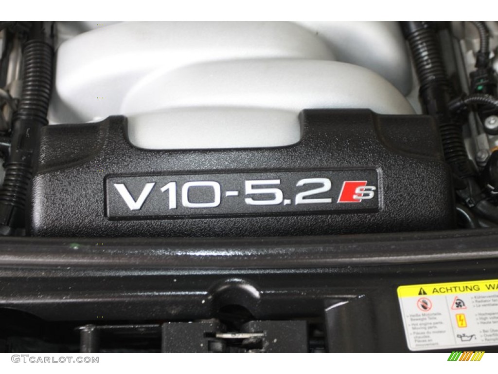 2011 S6 5.2 FSI quattro Sedan - Ibis White / Black photo #55