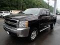 Black 2008 Chevrolet Silverado 2500HD LTZ Extended Cab 4x4 Exterior