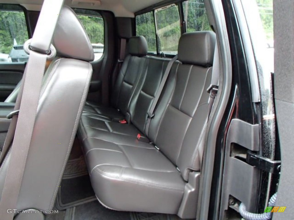 2008 Chevrolet Silverado 2500HD LTZ Extended Cab 4x4 Rear Seat Photo #81974342