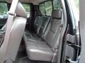 2008 Chevrolet Silverado 2500HD Ebony Black Interior Rear Seat Photo