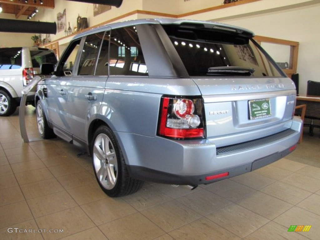 2013 Range Rover Sport HSE - Indus Silver Metallic / Ebony photo #7