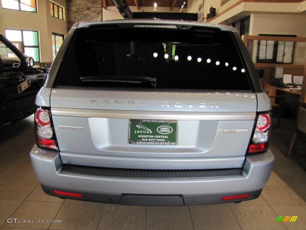 2013 Range Rover Sport HSE - Indus Silver Metallic / Ebony photo #8