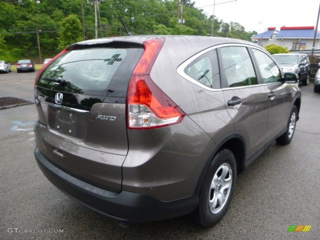 2012 CR-V LX 4WD - Urban Titanium Metallic / Black photo #5