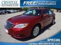 Deep Cherry Red Crystal Pearl 2011 Chrysler 200 Touring