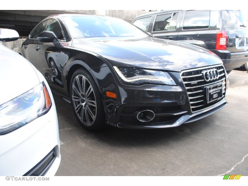 2012 A7 3.0T quattro Premium - Oolong Grey Metallic / Nougat Brown photo #1