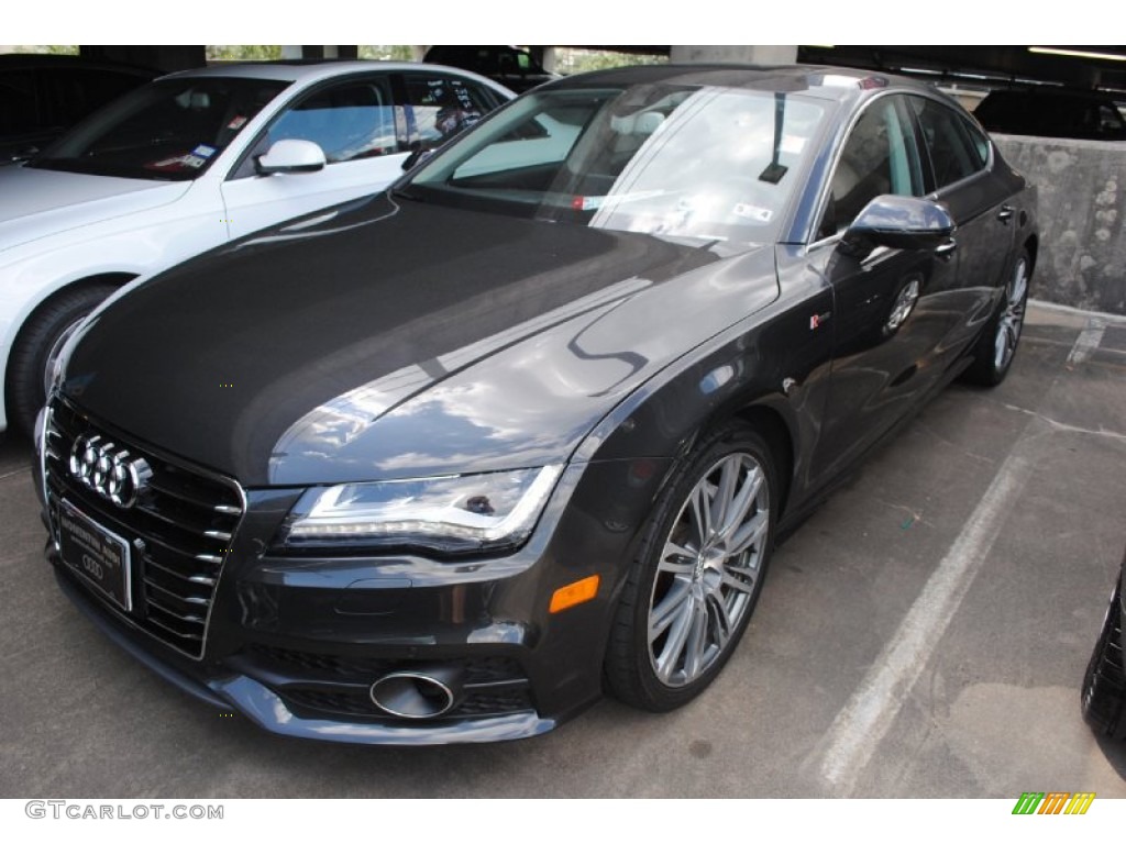 Oolong Grey Metallic 2012 Audi A7 3.0T quattro Premium Exterior Photo #81978481