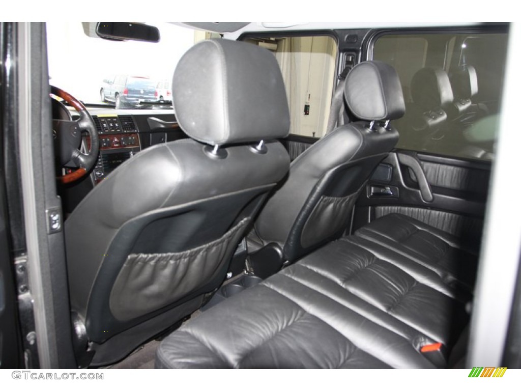 Black Interior 2007 Mercedes-Benz G 500 Photo #81978646
