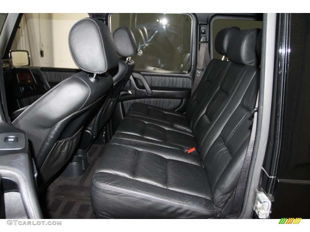 Black Interior 2007 Mercedes-Benz G 500 Photo #81978670