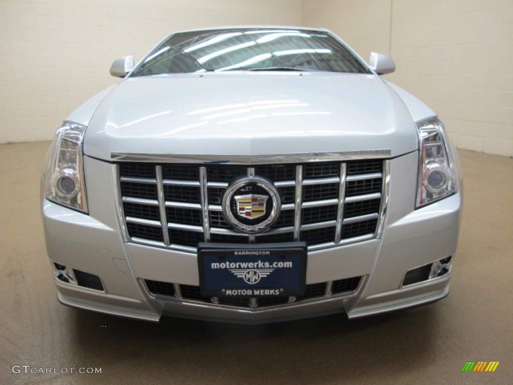 2012 CTS 4 AWD Coupe - Radiant Silver Metallic / Light Titanium/Ebony photo #2