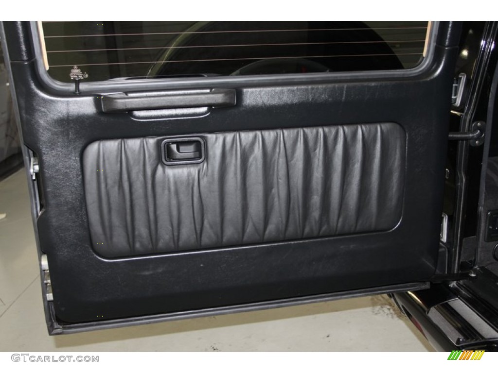 2007 Mercedes-Benz G 500 Black Door Panel Photo #81978982