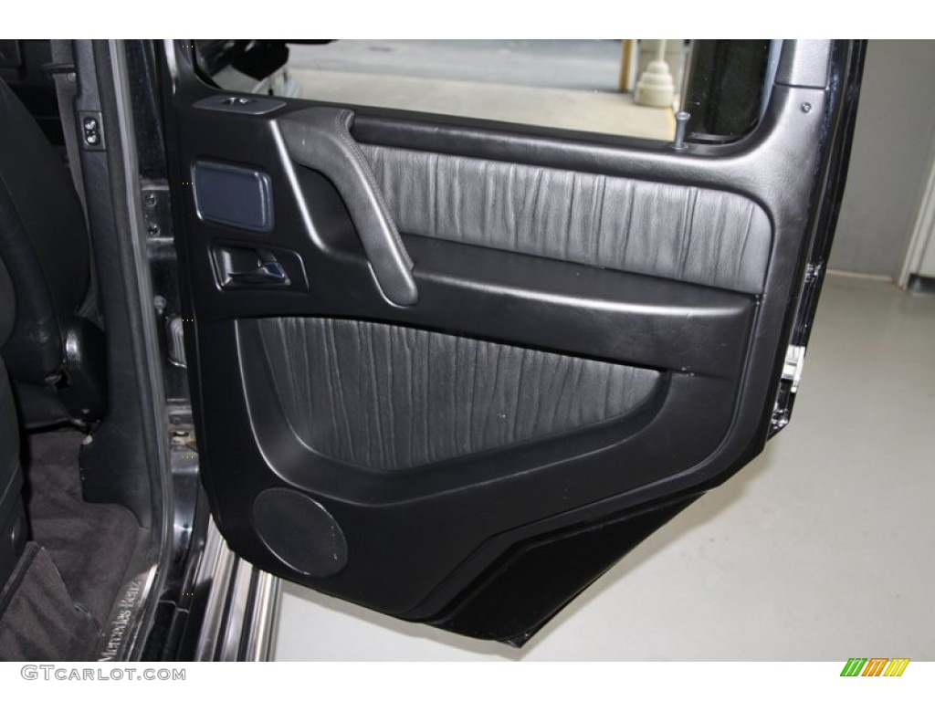 2007 Mercedes-Benz G 500 Black Door Panel Photo #81979050