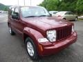 2009 Red Rock Crystal Pearl Jeep Liberty Sport 4x4  photo #8