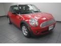 Chili Red 2008 Mini Cooper Hardtop