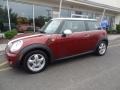 2007 Nightfire Red Metallic Mini Cooper Hardtop  photo #2