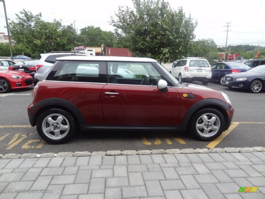 2007 Cooper Hardtop - Nightfire Red Metallic / Grey/Carbon Black photo #7