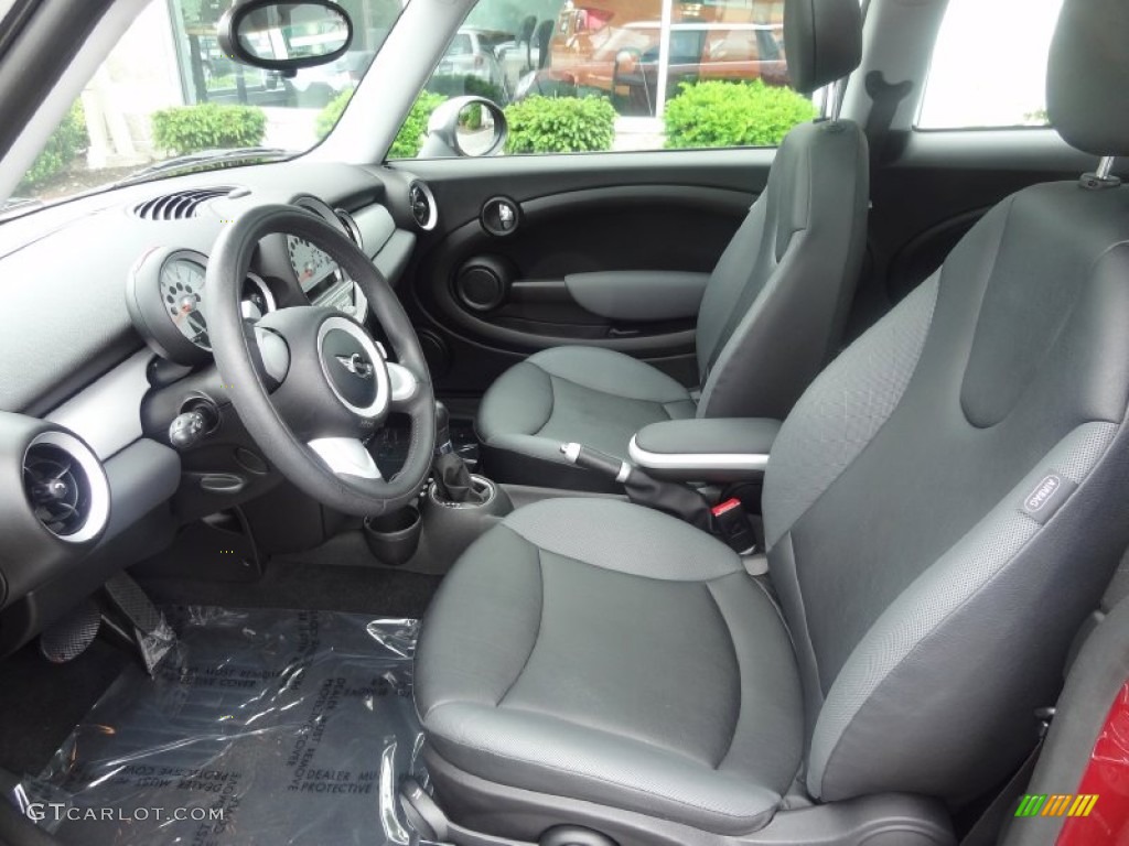 2007 Cooper Hardtop - Nightfire Red Metallic / Grey/Carbon Black photo #10