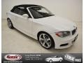 2008 Alpine White BMW 1 Series 135i Convertible  photo #1