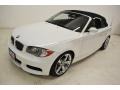 2008 Alpine White BMW 1 Series 135i Convertible  photo #5