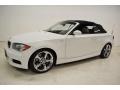 2008 Alpine White BMW 1 Series 135i Convertible  photo #6