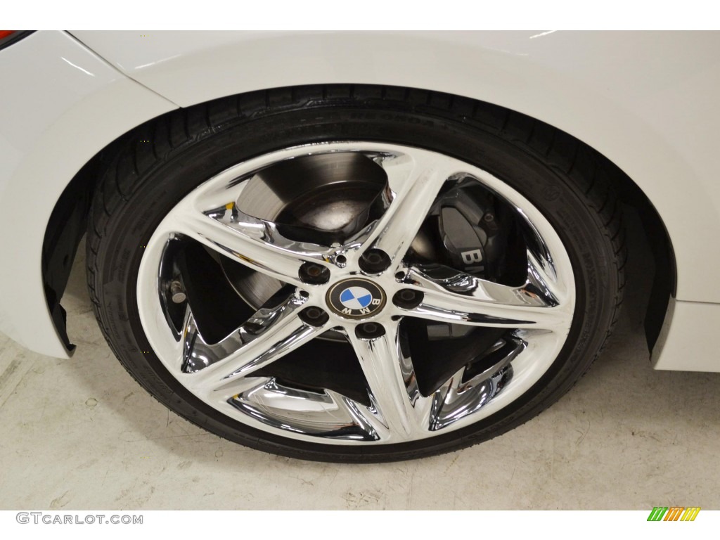 2008 1 Series 135i Convertible - Alpine White / Taupe photo #7