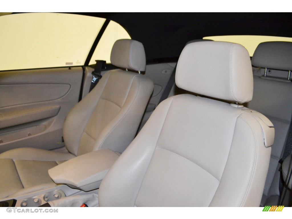 2008 1 Series 135i Convertible - Alpine White / Taupe photo #11